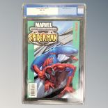 Marvel Comics : Ultimate Spider-Man issue 3, CGC Universal Grade 9.6, slabbed.