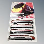 A Dapol 00 gauge Pendolino train set, limited edition, boxed.
