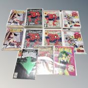 Marvel comics including Spider-Man issue 1 with Tod McFarlane artwork (1 normal copy,