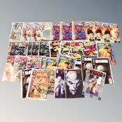 Comics including Marvel The Silver Surfer 50th anniversary issue,