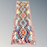 A Chobi kilim runner,