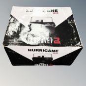 A Hurricane 1600 Chauvet DJ fog machine