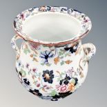 A 19th century twin handled tureen,