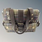 A Barbour cloth tote bag