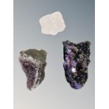 A collection of crystals - aura rainbow,