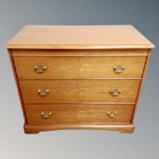 A Stag minstrel three drawer chest