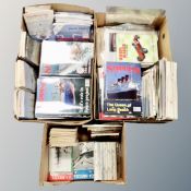 Three boxes of mid century and later shipping magazines to include coastal shipping,