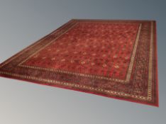 A Royal Keshan hand made carpet,