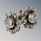 A Moonstone silver ring