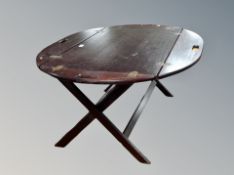 A Danish butler's tray on stand