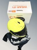 A Schuberth motorcycle crash helmet, size 60/61 XL,