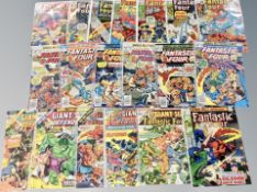 18 20th century Marvel Comics to include King Size Specials numbers 1,2, 4, 5, 6 and 7, issues 89,