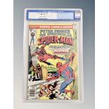 Marvel Comics : Peter Parker The Spectacular Spider-Man issue 1, CGC Universal Grade 9.2, slabbed.