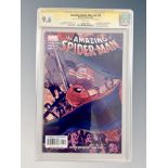 Marvel Comics : Amazing Spider-Man issue 57, signed by Tony Harris, CGC Signature Series, Grade 9.