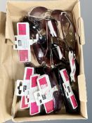 Ten pairs of F & F sunglasses