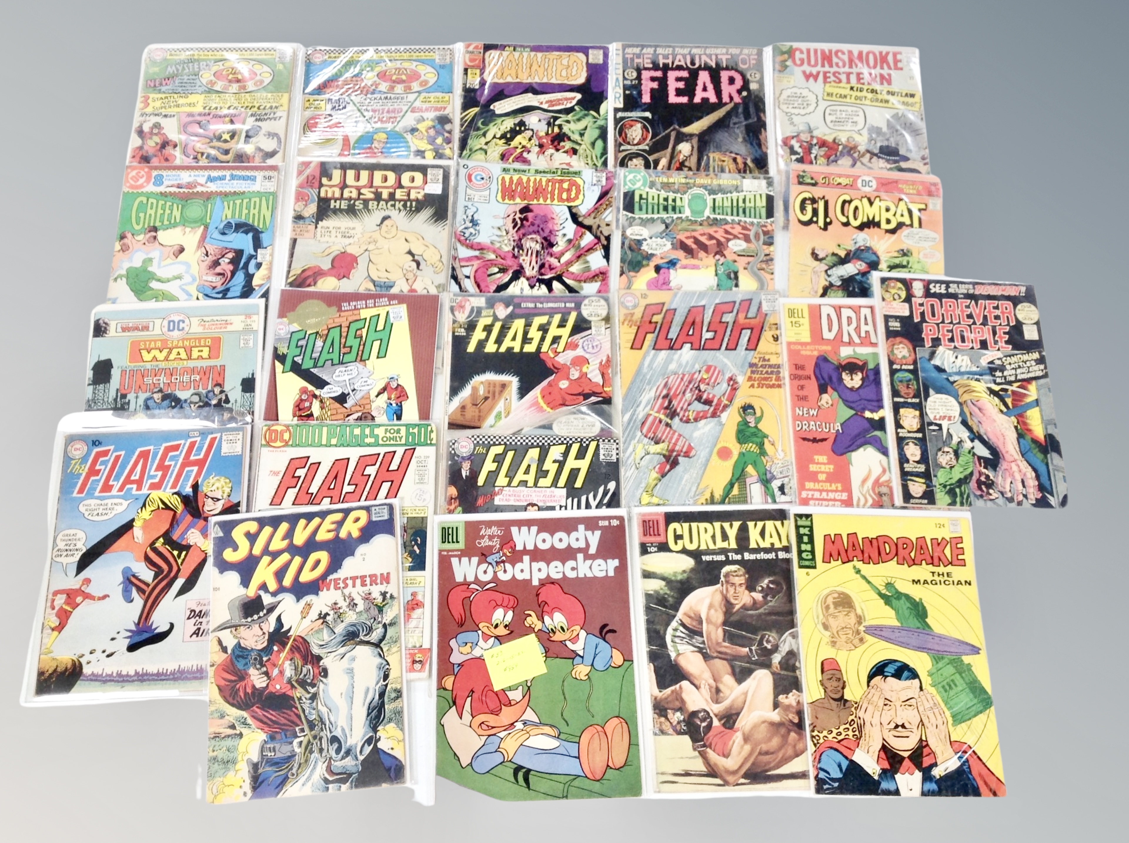 A tray of 23 20th century DC,