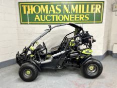 A PGO Quadzilla 250E off-road buggy, petrol, colour silver, 249cc, registration DX06 VFG,