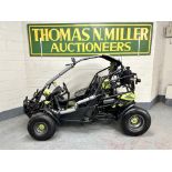 A PGO Quadzilla 250E off-road buggy, petrol, colour silver, 249cc, registration DX06 VFG,