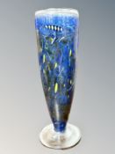 A Kosta Boda glass vase,