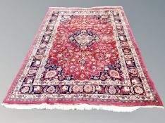 A Mahal carpet, West Iran,