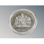 A 2014 £5 coin