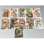 Marvel Comics : Fantastic Four issues 54, 60, 64, 68, 69 (X2), 70, 76, 79, 80, 83 & 84,