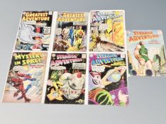 DC Comics : Strange Adventures issues 76, 82, 93 & 96,