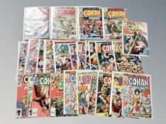 62 20th century Marvel comics Conan the Barbarian 25¢ and higher covers