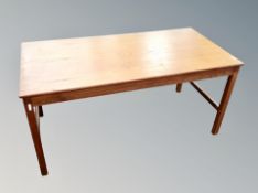 A 20th century Danish teak work table,
