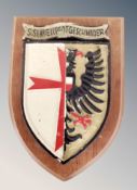 An old German naval plaque for 5th speedboat squad