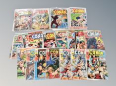 47 20th century Marvel Conan the Barbarian comics, English and American variants to include issue 2,