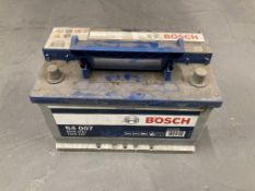 A Bosch car battery S4007 680A