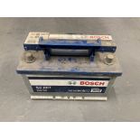 A Bosch car battery S4007 680A