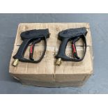 A box of approximately fifteen Italian made high pressure triggers,