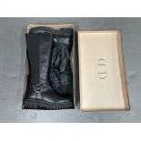 A pair of Duo boots : Mabel, black, UK size 3,