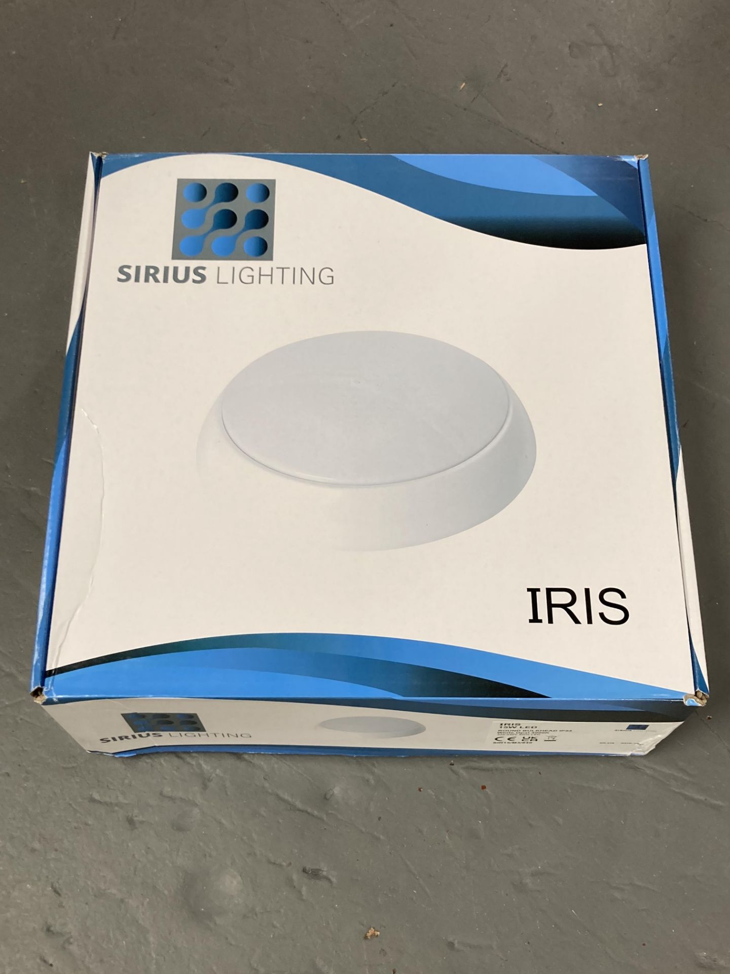 Ten sirius lighting iris 15W LED round bulk head lights.