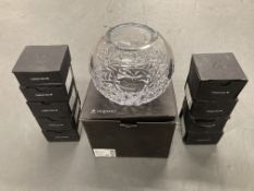 An Orrefors Swedish Crystal vase, in retail box,