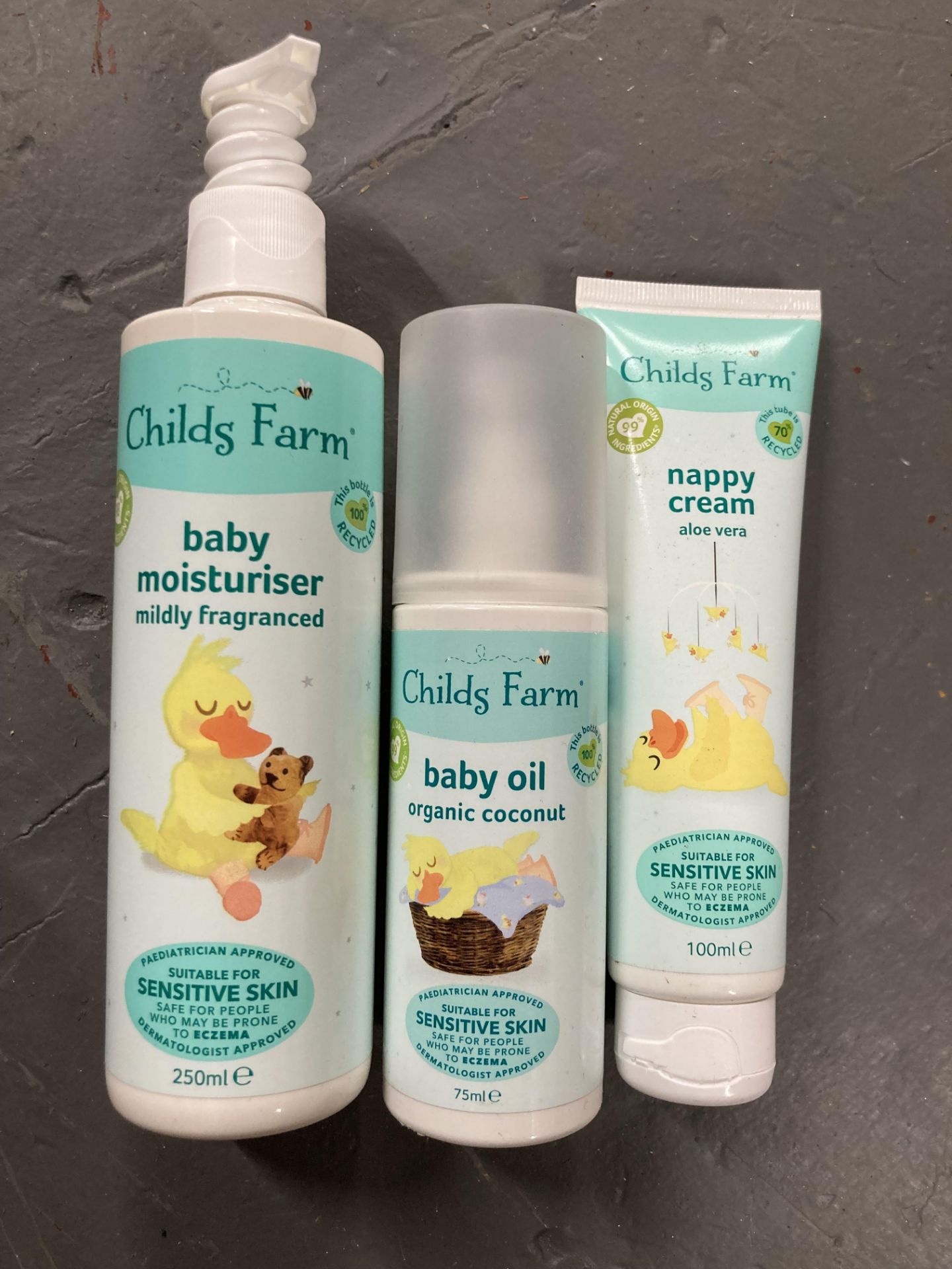 A crate of Child's Farm skin range items - Baby oil, - Image 2 of 2