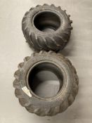 A pair of un-used tyres, Trencher Speedways 31x15-5-15 NHS.