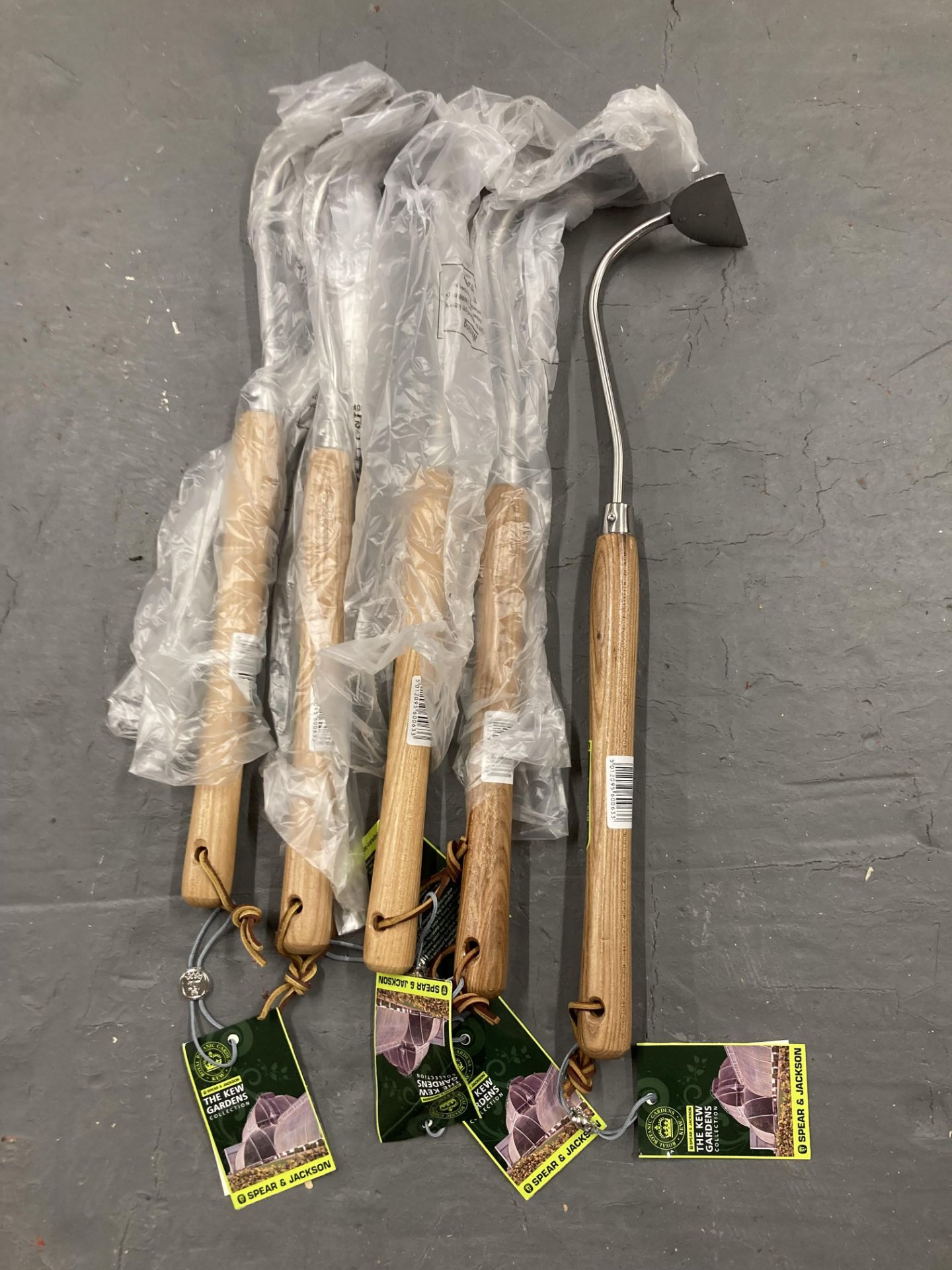 Five Kew Gardens Spear & Jackson gardening tools