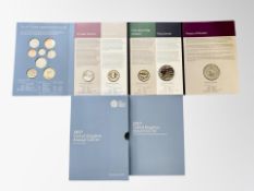 The Royal Mint : Treasure for Life - The 2017 United Kingdom Annual Coin Set, still sealed.