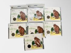 The Royal Mint : Seven 50p coins - The Gruffalo Celebrating 20 Years, all the same, all 2018,