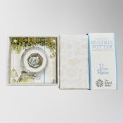 The Royal Mint : Beatrix Potter - Peter Rabbit, 2020 UK 50p Silver Proof Coin, with papers, boxed.