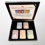 Collectology : The Signed Panto Silver 50p Capsule Edition Set,
