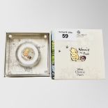The Royal Mint : Disney Classic Pooh - Winnie the Pooh, 2020 UK 50p Silver Proof Coin, with papers,
