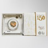 The Royal Mint : Beatrix Potter 150th Anniversary - Squirrel Nutkin, 2016 UK 50p Silver Proof Coin,