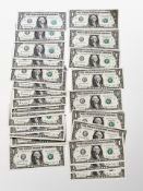 Thirty United States $1 Bills,