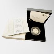 The Royal Mint : Beatrix Potter 150th Anniversary, 2016 UK 50p Silver Proof Coin, with papers,