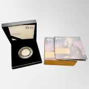 The Royal Mint : The Pursuit of Truth - Sir Isaac Newton, 2017 UK 50 Pence Silver Proof Coin,