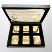 Beatrix Potter : The World of Peter Rabbit Gold-Plated Ingot Collection,